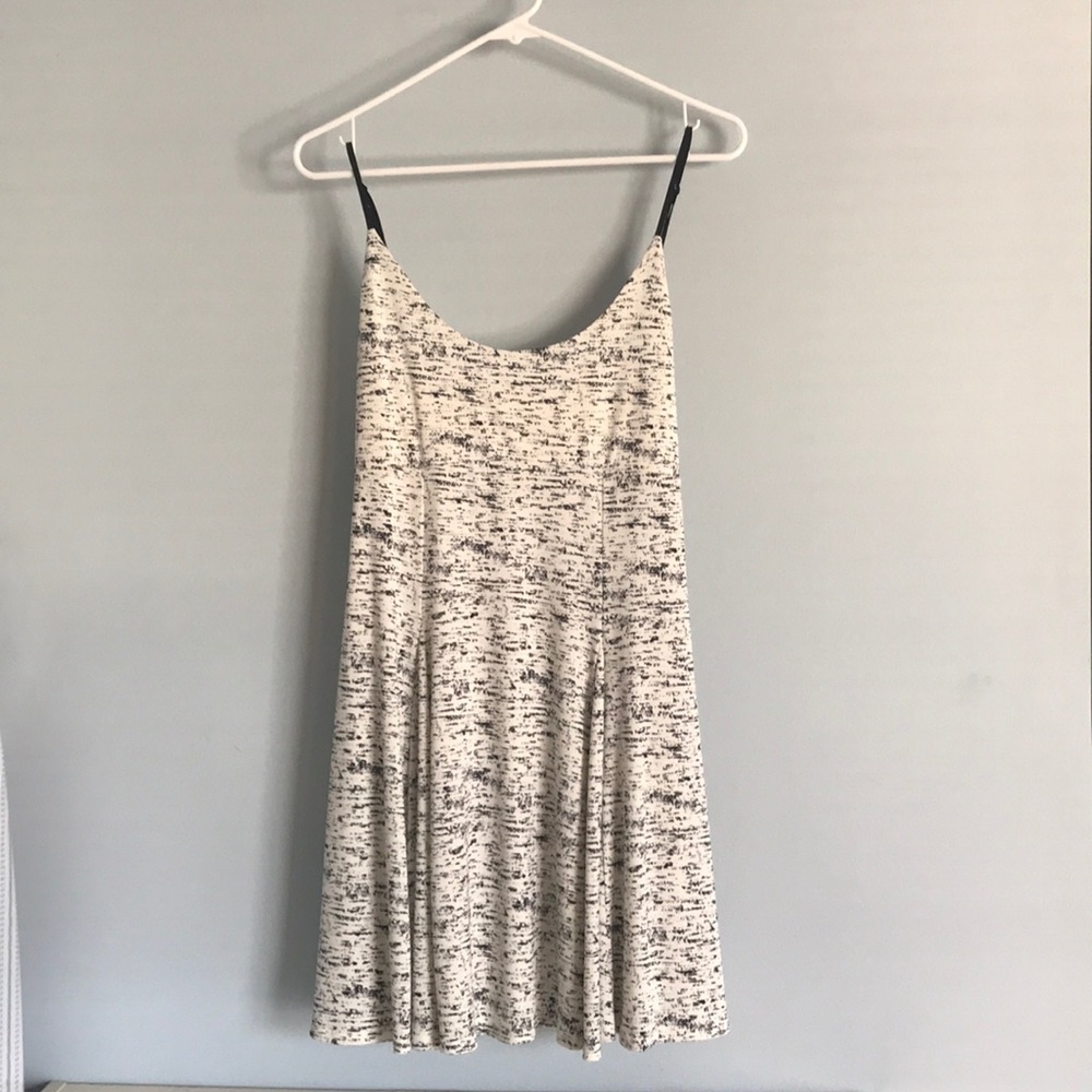 Black and white dress